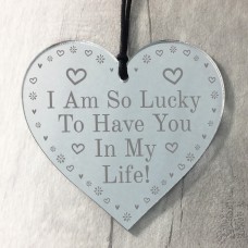Perfect Gift For Boyfriend Girlfiend Husband Wife Engraved Heart