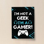 Gaming Print Posters Boys Bedroom Playstation Inspired Gifts