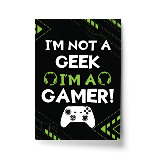 Gaming Prints Boys Bedroom Posters Xbox Inspired Gamer Gifts