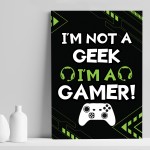Gaming Prints Boys Bedroom Posters Xbox Inspired Gamer Gifts