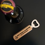 Christmas Gift For Dad Personalised Bottle Opener Dad Gift