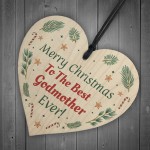 Godmother Gift For Christmas Heart Godparent Christening Gift