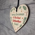 Godmother Gift For Christmas Heart Godparent Christening Gift