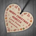 Merry Christmas Gift Personalised Decoration Friendship Gift