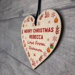 Merry Christmas Gift Personalised Decoration Friendship Gift