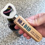 Personalised Dad Bottle Opener Gift For Christmas Birthday