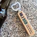 Personalised Dad Bottle Opener Gift For Christmas Birthday