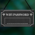 Wifi Password Hanging Home Decor Plaque House Warming Gifts