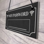 Wifi Password Hanging Home Decor Plaque House Warming Gifts