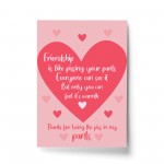 Funny Friendship Gift Best Friend Christmas Birthday Gift Print