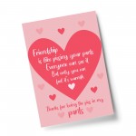 Funny Friendship Gift Best Friend Christmas Birthday Gift Print