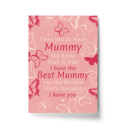 Christmas Birthday Gifts For Mummy From Daughter Son Print