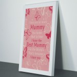Christmas Birthday Gifts For Mummy From Daughter Son Framed 