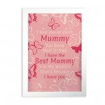 Christmas Birthday Gifts For Mummy From Daughter Son Framed 