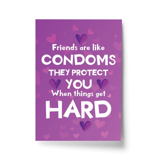 Funny Friendship Gift For Birthday Christmas Best Friend Print