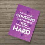 Funny Friendship Gift For Birthday Christmas Best Friend Print