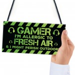Gamer Funny Gaming Room Signs For Boys Christmas Gift For Son 