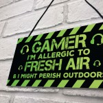 Gamer Funny Gaming Room Signs For Boys Christmas Gift For Son 