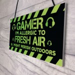 Gamer Funny Gaming Room Signs For Boys Christmas Gift For Son 