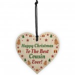 Christmas Gift For Cousin Hanging Wooden Christmas Decoration Christmas Gift For Cousin Hanging Wooden Christmas Decoration