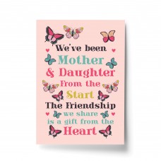 Mother And Daughter Gift For Christmas Birthday Print THANK YOU