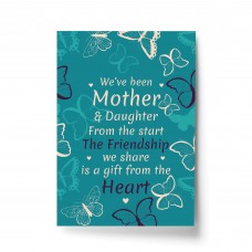 Mother And Daughter Keepsake Gift For Christmas Birthday Print