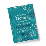 Mother And Daughter Keepsake Gift For Christmas Birthday Print