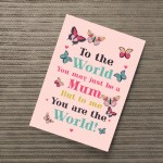Mum Birthday Christmas Gift Print Special Thank You Gift For Mum