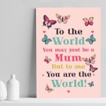 Mum Birthday Christmas Gift Print Special Thank You Gift For Mum