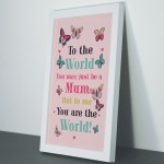 Mum Birthday Christmas Gift Framed Print Special Thank You Gift