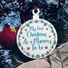 Mummy To Be Christmas Bauble Tree Decoration Gifts For Mum
