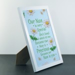 Nan Gift For Christmas Birthday Framed Print Nan Poem Novelty