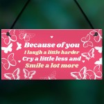 Friendship Hanging Sign Novelty Birthday Christmas Gifts