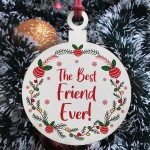 Best Friend Christmas Bauble Tree Decoration Gift For Friend
