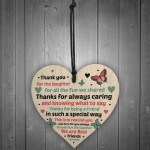 Friendship Gift Best Friend Plaque Shabby Chic Wood Heart