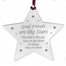 Friendship Gift Acrylic Star Best Friend Birthday Christmas Gift
