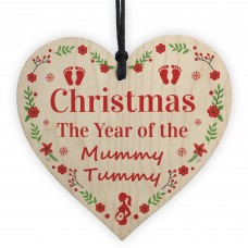 Christmas The Year Of The Mummy Tummy Hanging Bauble New Mum