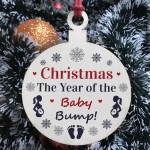 Bump Gift Hanging Christmas Decoration BABY BUMP Gift