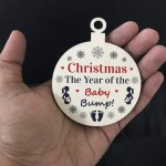 Bump Gift Hanging Christmas Decoration BABY BUMP Gift