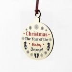 Bump Gift Hanging Christmas Decoration BABY BUMP Gift