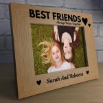 BEST FRIENDS Gift Personalised Photo Frame Friendship Gift