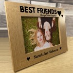 BEST FRIENDS Gift Personalised Photo Frame Friendship Gift