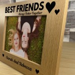BEST FRIENDS Gift Personalised Photo Frame Friendship Gift