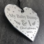 My Baby Bump Christmas Bauble Mum Mummy To Be Gifts 