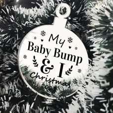 My Baby Bump And I Christmas Decoration Christmas Gift