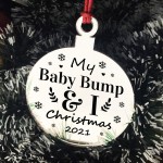 My Baby Bump And I Christmas Decoration Christmas Gift