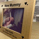 1st Mothers Day Gift For Mum Personalised Photo Frame New Baby