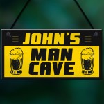 PERSONALISED Man Cave Decor Signs Novelty Bar Games Room