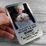 Novelty Gift For Nanny Birthday Christmas Personalised Card