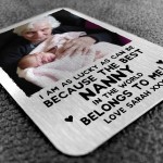Novelty Gift For Nanny Birthday Christmas Personalised Card